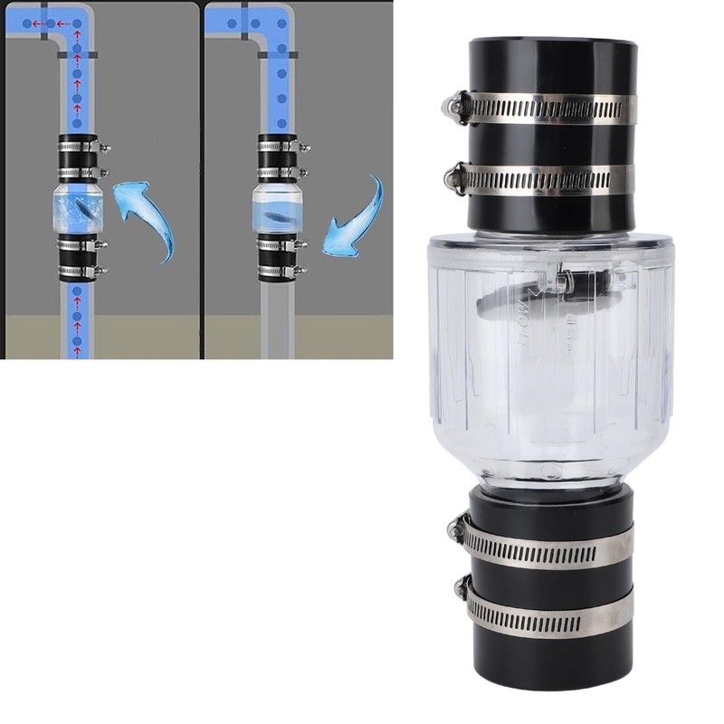 Jauarta Silent Sump Pump Check Valve 2 Inch Spring Loaded