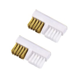 ccHuDE 2 Pcs Nail Art Drill Bit Cleaning Brushes Manicure Drill Head Cleaning Brush Nail Drill Bit Cleaner Brush Nail Drill Cleaning Tool for Nail Salon