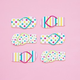 Super Fun Beach-Themed Flip Flop Note Pads - 12 Count - Perfect for Creative Kids & Party Favors