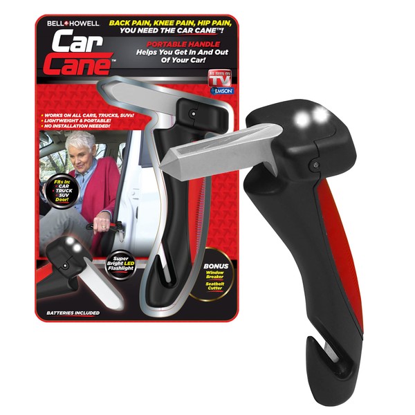 EMSON Emson Car Cane, All-in-One Car Cane Door Handle and