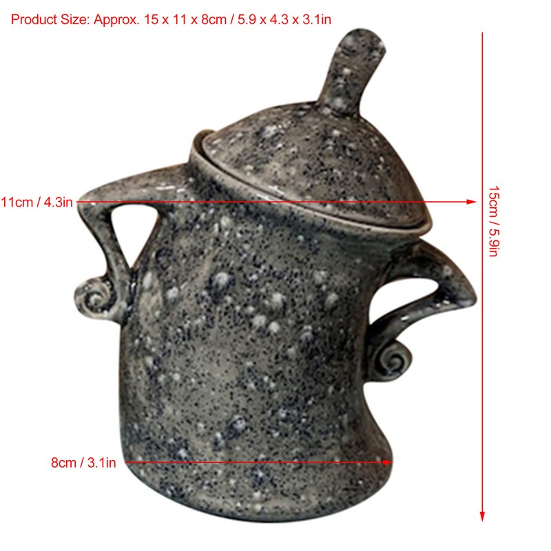 Kitchen Canister Synthetic Resin Storage Jar Condiment Spice Seasoning Storage