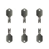 6X Forklift Key 1430 166 keys replacement for Hyster/Caterpillar/Yale