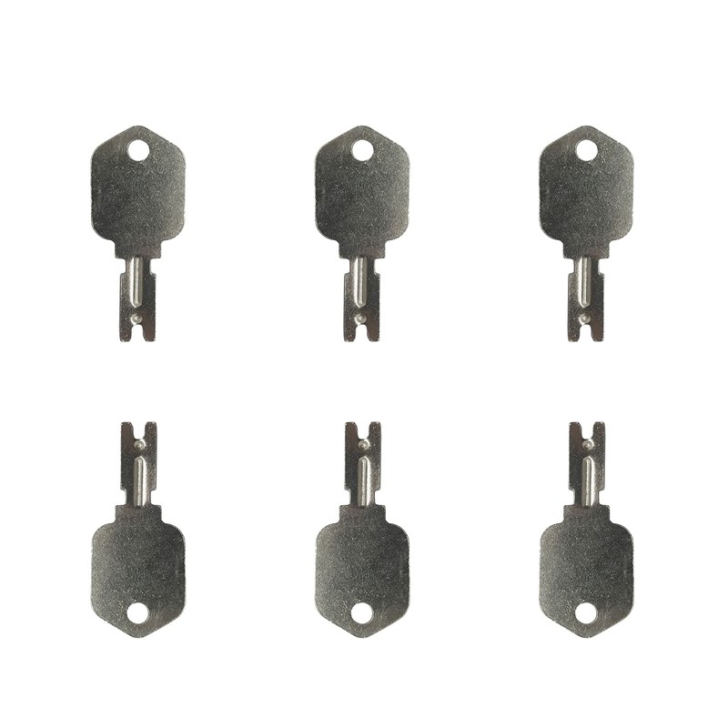 6X Forklift Key 1430 166 keys replacement for Hyster/Caterpillar/Yale