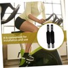 Abaodam 2pcs Adjustable Elastic Bicycle Pedal Straps for Gym Home