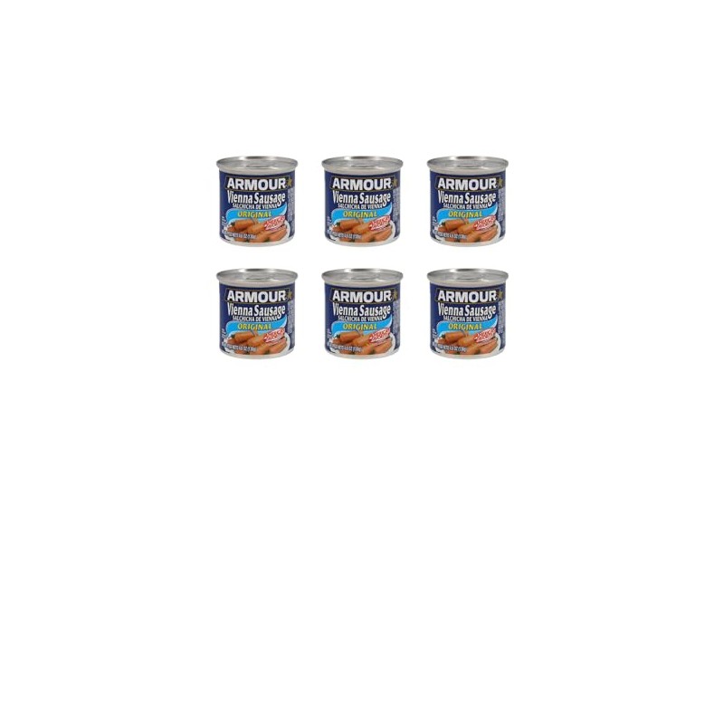 Generic SOL MAR Original Vienna Sausages - Pack of 6