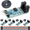 DAOKAI 5pcs Robot ir Infrared Slotted Optical Optocoupler Speed Measurement
