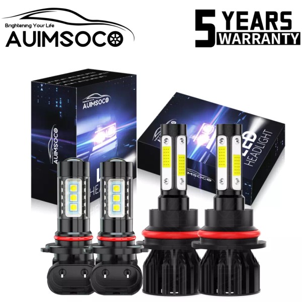 AUIMSOCO For Ford F-350 Super Duty 2001-2004 9007 LED Headlights+914