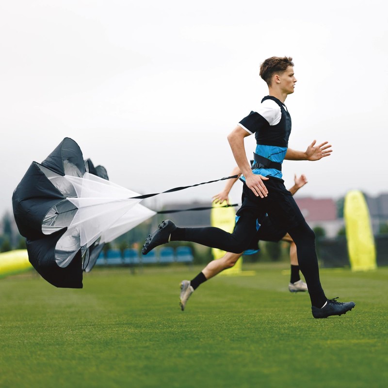 TRIWONDER Resistance Parachute, Resistance Parachute, Speed Training, Track and Field