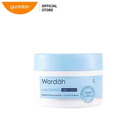 Wardah Lightening Night Cream Advanced Niacinamide 30G