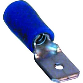 Male Blue Blade Terminals & Connectors 6.3MM Pack of 100