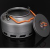 Tentock Camping Kettle with Foldable Handle Fast Heating Gas Teapot