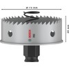 Bosch 1 x Pro Sheet Metal Power Change Plus Hole