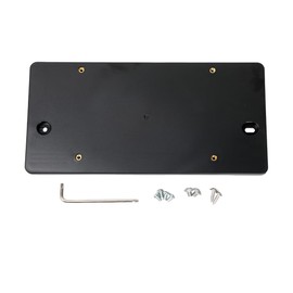 HY-SPEED Rear License Plate Bracket Holder Compatible with A6 & Quattro, RS6 Avant S6 2012 13 14 15 16 17 18 19 20 21 22 2023, License Plate Bumper Car Tag Frame Mounting Kit