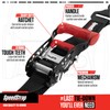 SpeedStrap 3 Point Spare Tire Tie-Down - Heavy Duty Ratchet