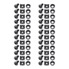 HMF 61024-Set of 24 Cage Nuts for 10 or 19