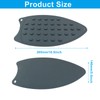 Moicstiy 2 Pcs Silicone Iron Rest Pads Mat Iron Hot