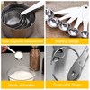 Joyhill Measuring Cups and Spoons Set of 10 Piece, Stainless
