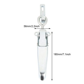 Bolt Clasp, Robust Trailer Buckles, Metal Buckle Fastener Fastener Locking Truck Trailer Body Handle Tilt Lock Clamp Hasp