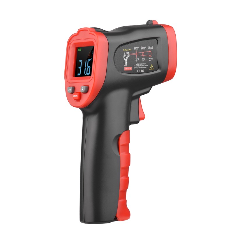 -50℃～950℃ /-58℉～1742℉ Colorful Screen Infrared Thermometer IR Laser Thermometer Handheld