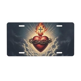 Christian License Plate 6" X 12" Front License Plate Vanity License Plates for Front of car Decorative License Plates for Front of car Vanity.8