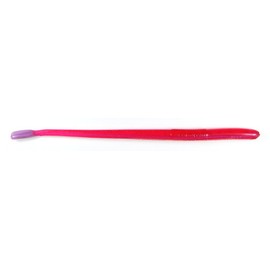 Roboworm Straight Tail Worm Bait (Plum Berry, 4 1/2-Inch)