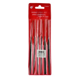 SE 6-Piece Needle File Set (140mm x 3mm Dia.) - 734NF