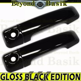 Torox For 2007-2017 Toyota Tundra 07-14 FJ Cruiser GLOSS BLACK Door Handle COVERS PSKH