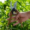 BERGER Professional Hand Pruning Shear, Forged Metal Body, Sap Groove