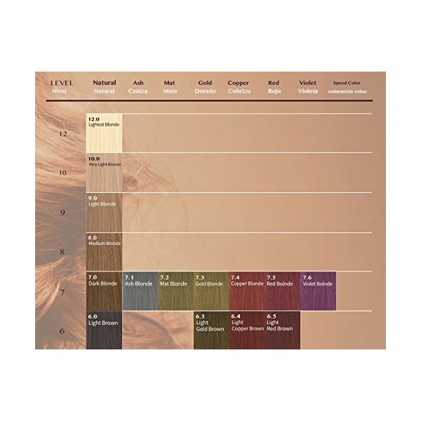 Elabore Hair Hush Color Cream (Light Brown 6.0)