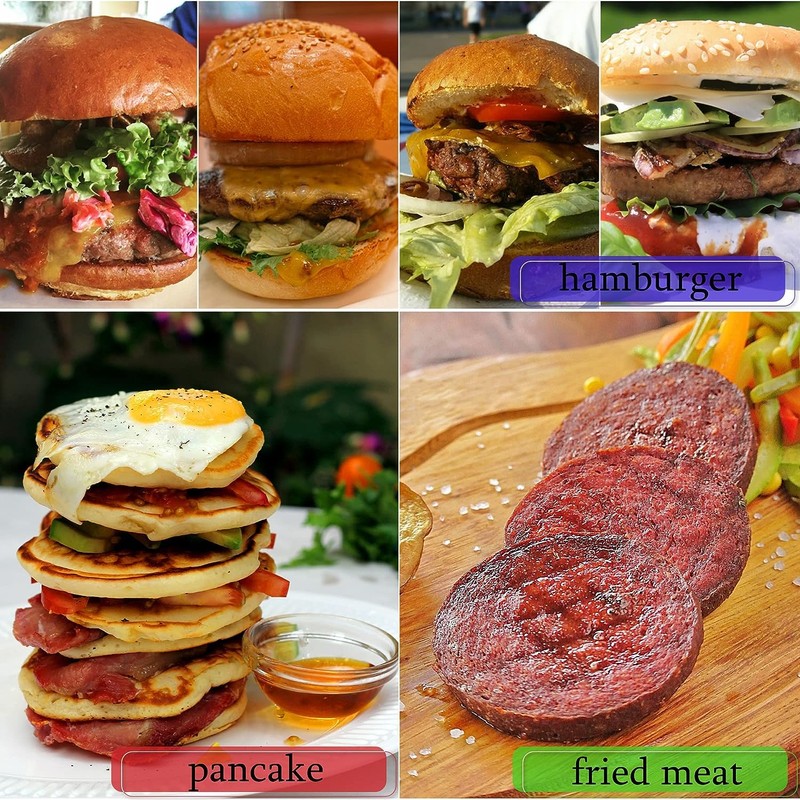 AVIMYA Egg Ring Fried Egg Mould Round Set of 4