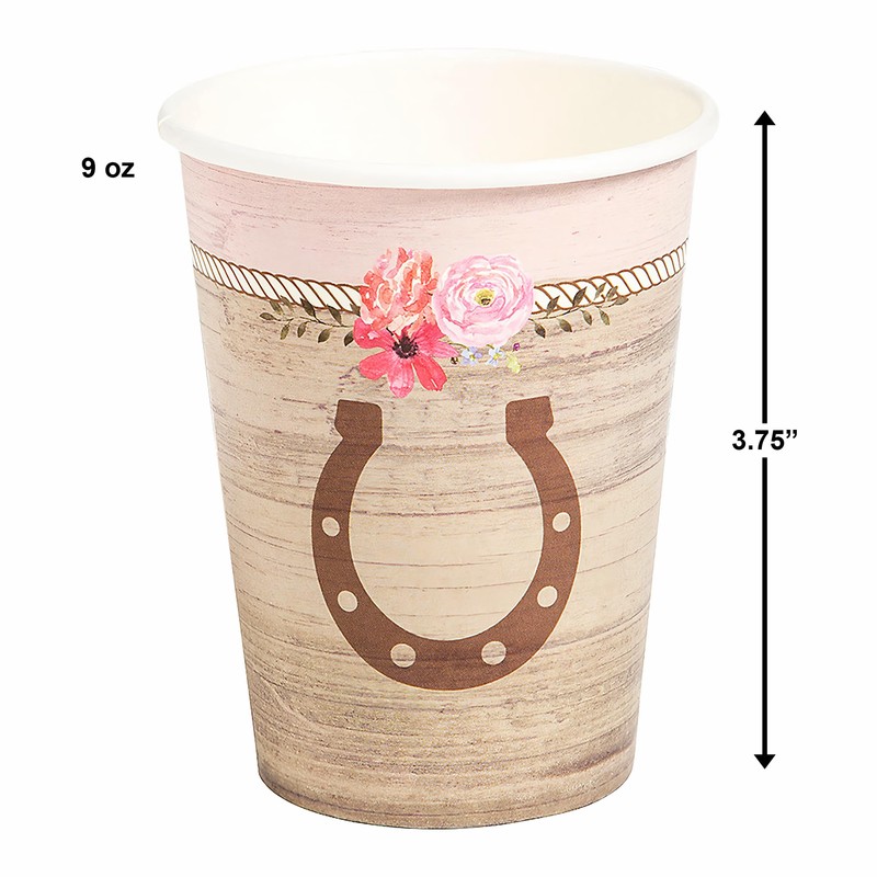 Fun Express HORSE PARTY PAPER CUP - Party Supplies -