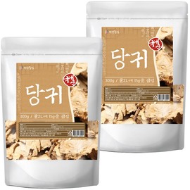 Domestic Angelica 300g 2 pieces True Angelica Mountain Angelica Angelica / 국내산 당귀 300g 2개 참당귀 산사 당귀