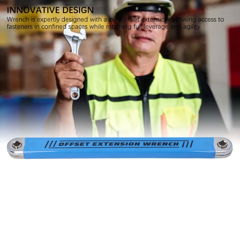 Offset Extension Wrench Set Impact Multifunctional with 1/2in 1/4in 3/8in