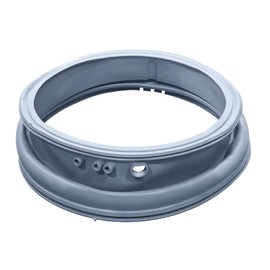 Upgraded 4986ER0004G Washer Door Gasket with Drain Port Compatible with LG Front Load Washer Door Seal WM2501HWA, WM2501HVA, WM2487HRM, WM2688HWMA Door Gasket Washer Door Boot Rubber Seal Replacement