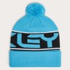 Oakley Unisex Factory Cuff Beanie Hat, Bright blue