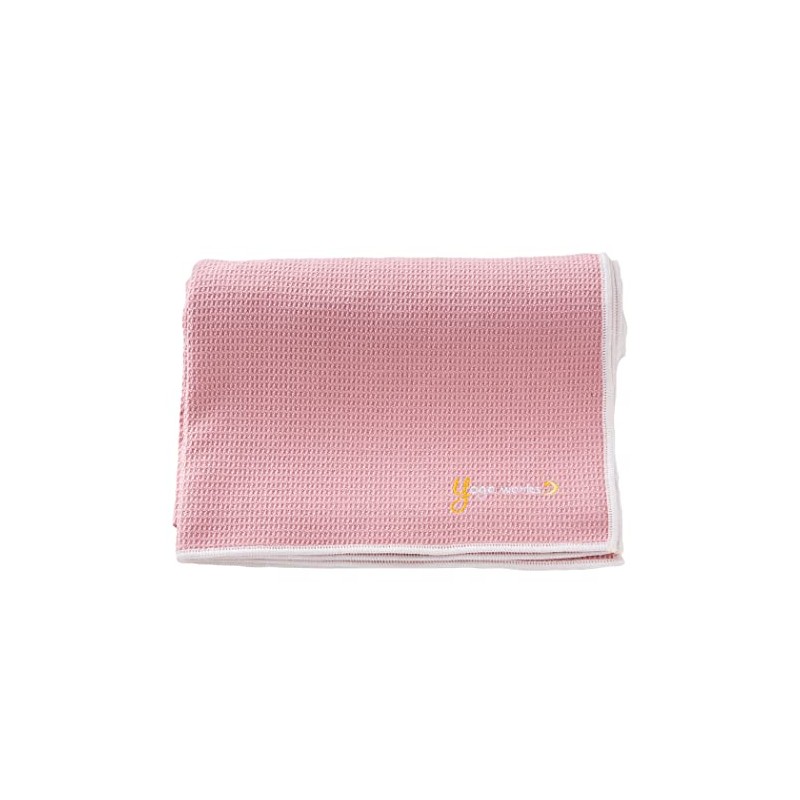 Yogaworks Waffle Yoga Rug (Flamingo)
