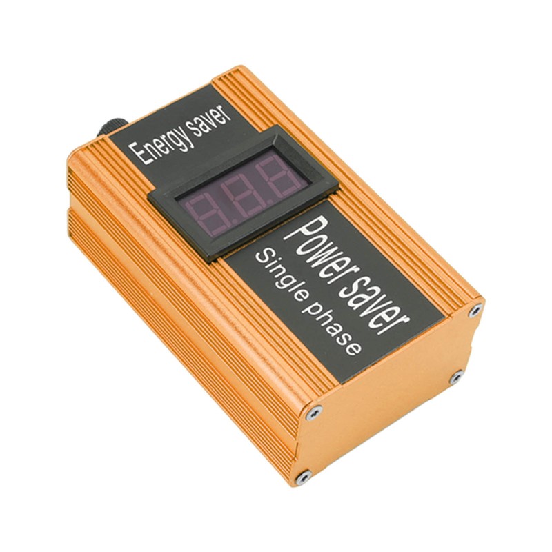 Power Saver Aluminium Alloy 100KW Voltage Value Display Electricity Energy