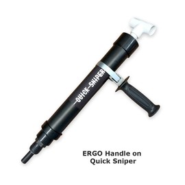 X-Stream Hybrid Pro Hand Dredge Quick Sniper Hand Dredge - Gold Mining Equipment (Quick Sniper Hand Dredge + Ergo Handle)