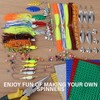 DOVESUN Spinner Making Kit Fishing Lure Making Kit Bass Lures