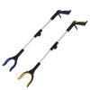 Strong Grip Foldable Shoe Grabber & Organizer Clip - Multi-Purpose Alligator Picker for Cleaning & Tidy-Up (Blue)