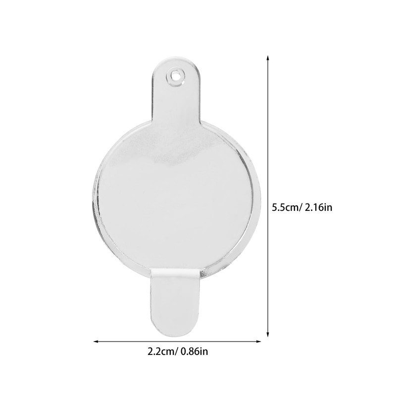 PRETYZOOM 2pcs Door Peephole Cover Protector Solid Copper Privacy Protection