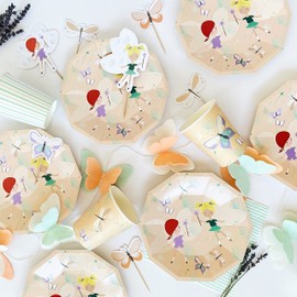 Butterfly Felt Garland | Butterfly Garland | Mint and Peach Garland | Fairy Garland