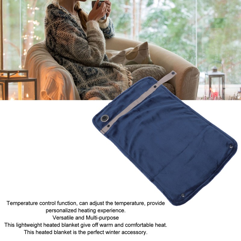 USB Heated Blanket with Temperature Control Mutipurpose Electric Heated Throw