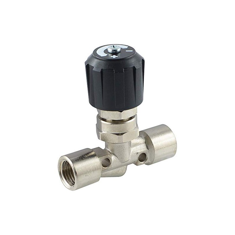 Fitting Parts Needle Shut-Off Valves with Bulkhead Thread for Panel