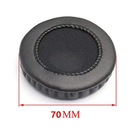 Ear Pads 2.8 inches (70 mm) Diameter [Pack of 2] Headphones Replacement Ear Cushions [Compatible with Sony MDR-V150, MDR-V250, MDR-V300, MDR-V100, MDR-V200, MDR-V400, DR-BT101, ZX100, ZX300] (70mm,
