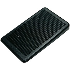 Merriway BH07098 (10 Pcs) Black Furniture Window Soft Ridged Stackable Wedges Shims - Pack of 10 Pieces