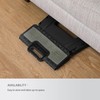 BROOKSTONE, 13” Non-Slip Textured Grip Surface, Foldable Space Saving Design,
