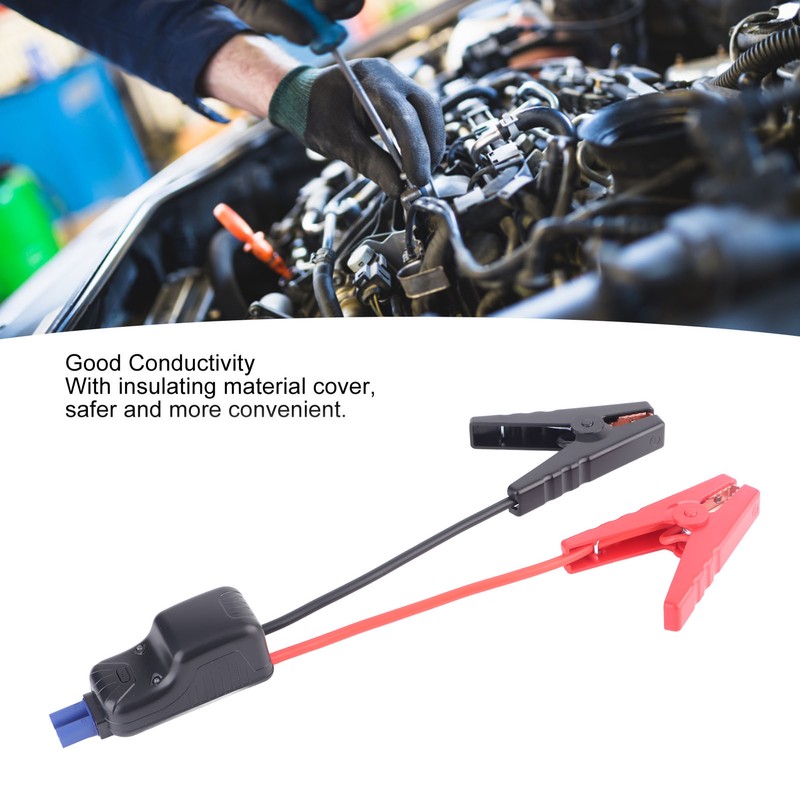 Car Battery Clamp Battery Jumper Starter Cable Crocodile Clip ABS