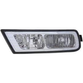 ALLIGATOR AUTO LIGHTS Fog light Replacement for Acura MDX 2010 2011 2012 2013 Halogen Fog lamp Assembly With LED DRL, Including Bulbs, Left/Driver Side, DOT&SAE Compliant, 33951-STX-A11, AC2594101