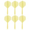 PATIKIL 6 Piece Integrated Dart Shaft and Flight Lightweight Dart